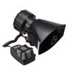 Car Horn Loud Multipurpose Speaker Police Siren Air Horn Megaphone Alarm Emergency Motorcycle 12V 100W Multi-tone Claxon Horns