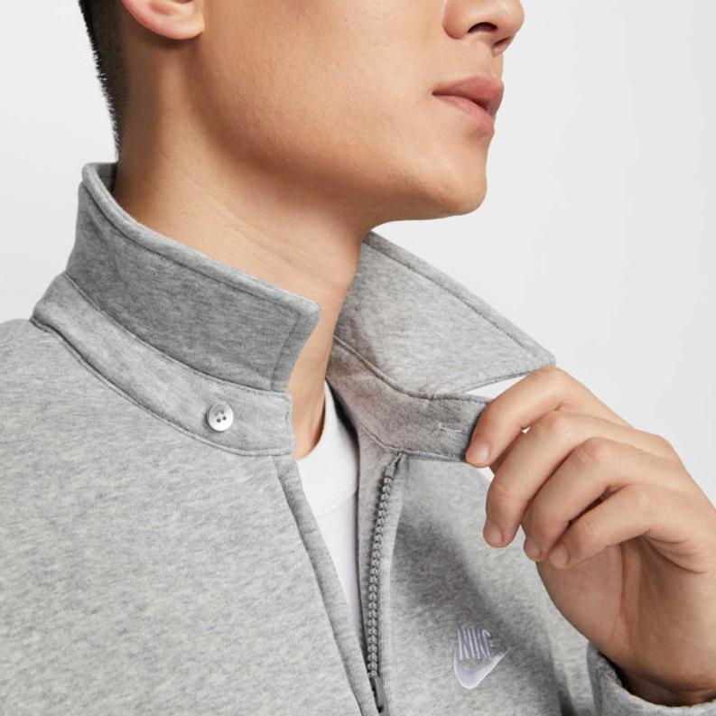 Nike Jackets Men's Gray Lapel Moderate Other DX0540-063