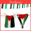 Premium Quality Palestinian Flag Bunting Banner Polyester Fabric