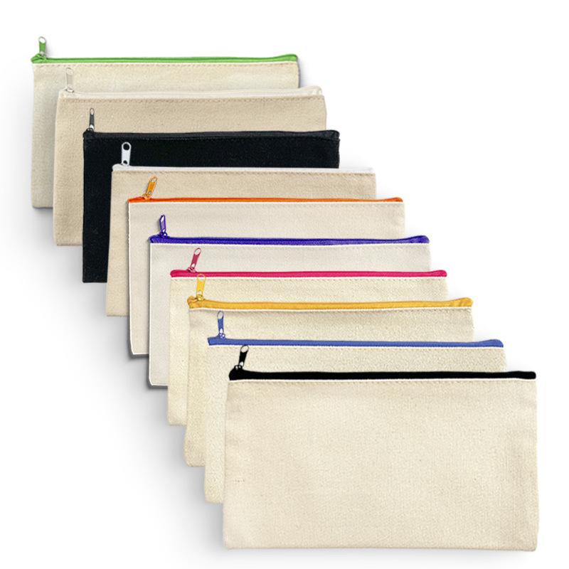 Zipper DIY Graffiti Canvas Pencil Case Storage Pouch