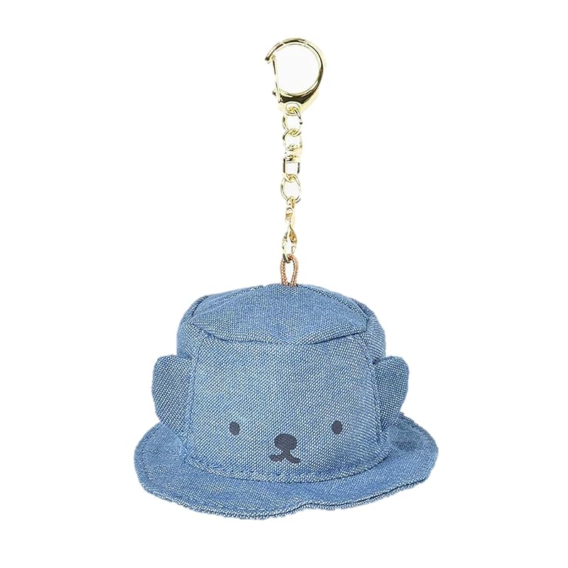 

miffy denim mini hat key ring (Boris)