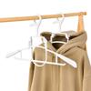 Hoodie Drying Hanger Adjustable Size Clothes Hanger 2 Pcs Foldable Hoodie Hanger Set Adjustable Anti-slip Clothes for Jackets