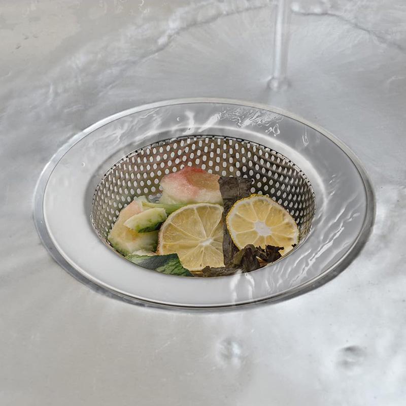 For Most Kitchen Sink Drain Basket Upgraded Double Layer Safe Design Kitchen Sink Strainer Sink Strainer
