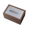 Wooden Tissue Box Decor Toilet Paper for Living Room Restaurant Bathroom