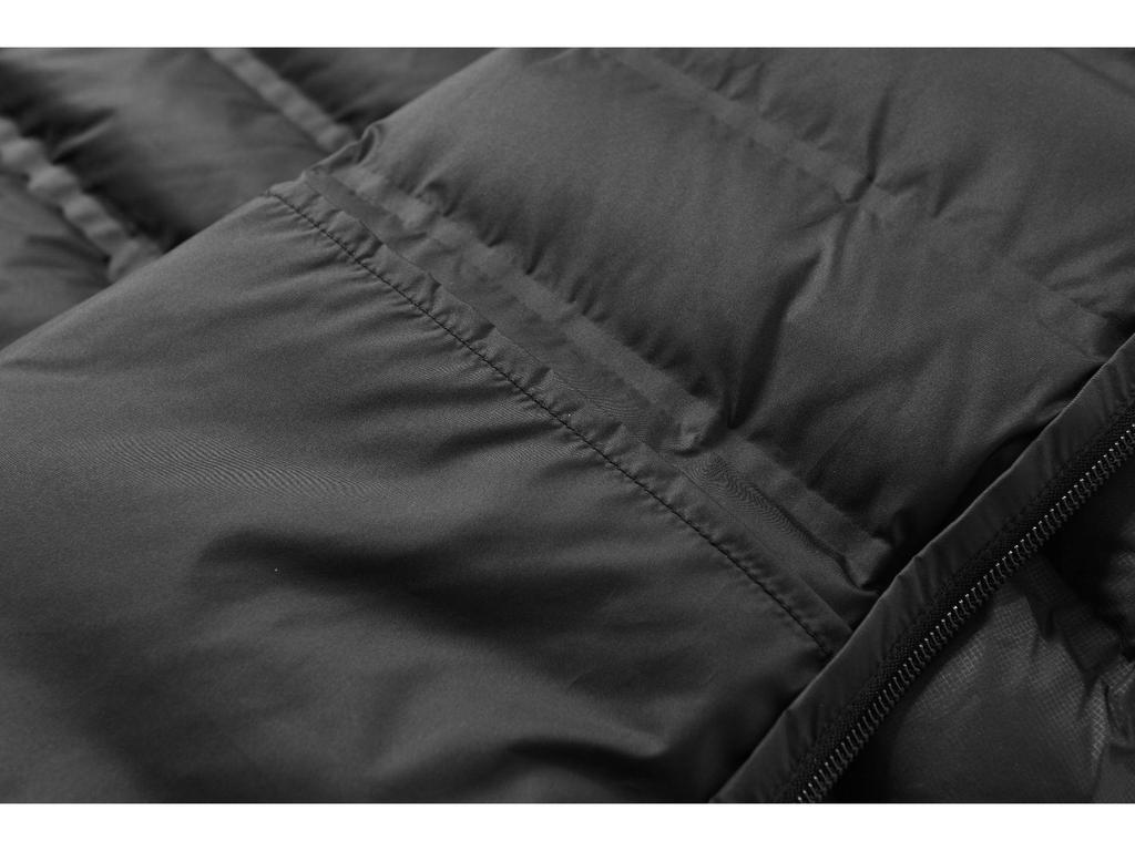 Men's Cross-Border Winter Cotton Jacket: Loose Fit, Stand Collar, Long Sleeve, Warm Outerwear.