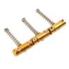 3PCS Guitar Saddles Brass Tuning String Bridge Saddle Replacement for GT Series Electric Guitar