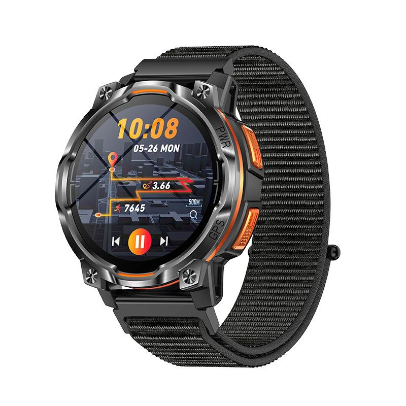 New GPS Outdoor Smartwatch, 1200mAh Battery, Compass, IPX8 Waterproof