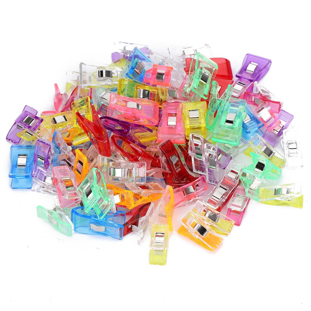 100Pcs Sewing Clip Quilting Clamp Kit PatchWork Embroidery Binding Supplies Crafting Tools