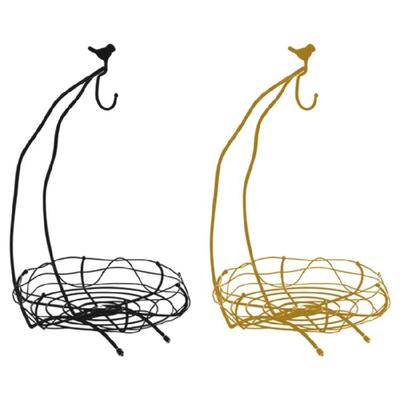 Nordic Charm Iron Fruit Basket Functional Iron Fruit Basket for Contemporary Kitchen and Dining Room Decors