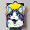 Cat In Retro Style Tinplate Poster Customized Wall Art Vintage Retro Metal Signs for Bedroom Decoration Room Decor Men Wand Deko
