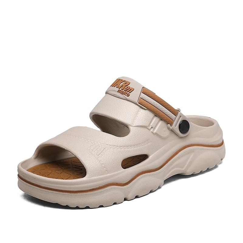 Summer Men's Sandals Outdoor Beach Slippers Comfortable Slides New Men Water Clogs Casual Shoes Garden Shoes Men Outdoor Sandals