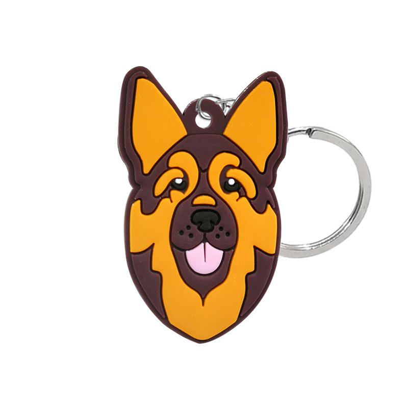 Cute Dog Backpack Keychain
