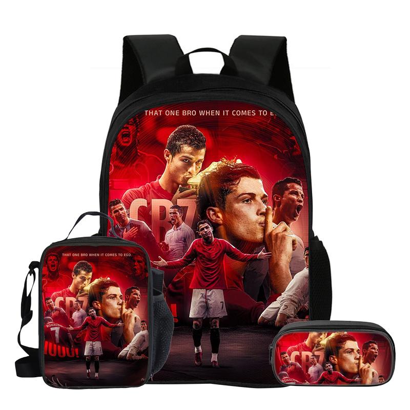 Boys Girls Everyday Backpack Knapsack Football Star Starry Sky Backpack School Tote L-Lamin Yamal Roomy Mochila Rucksack School