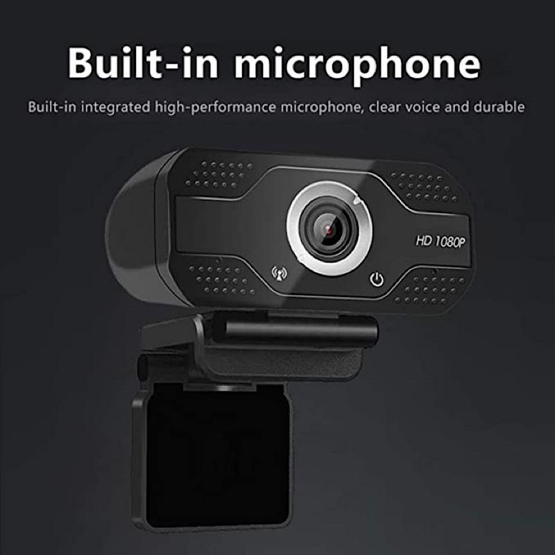2026 Mini Webcam with HD Microphone Wide Angle USB Computer Camera for Small Room Live Streaming Meetings
