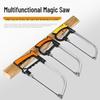 Wielofunkcyjna piła ręczna DIY: Progi, Drut, Piła włosowa, Magia, Stal i Drewno Narzędzie do użytku domowego