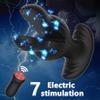 Vibrátor na masáž prostaty pro muže Elektrický šok Anální vibrátor Bezdrátový dilatátor análních kolíků Dildo Sexuální hračky pro ženy