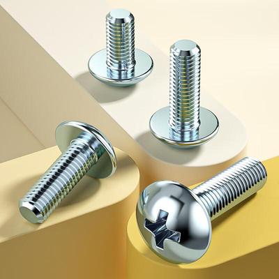 304 Stainless Steel Phillips Pan Head Screws with Nuts