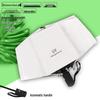 Premium Automatic Anti-UV Folding Umbrella with Dual-Use Sun and Rain Protection and Customizable Logo.