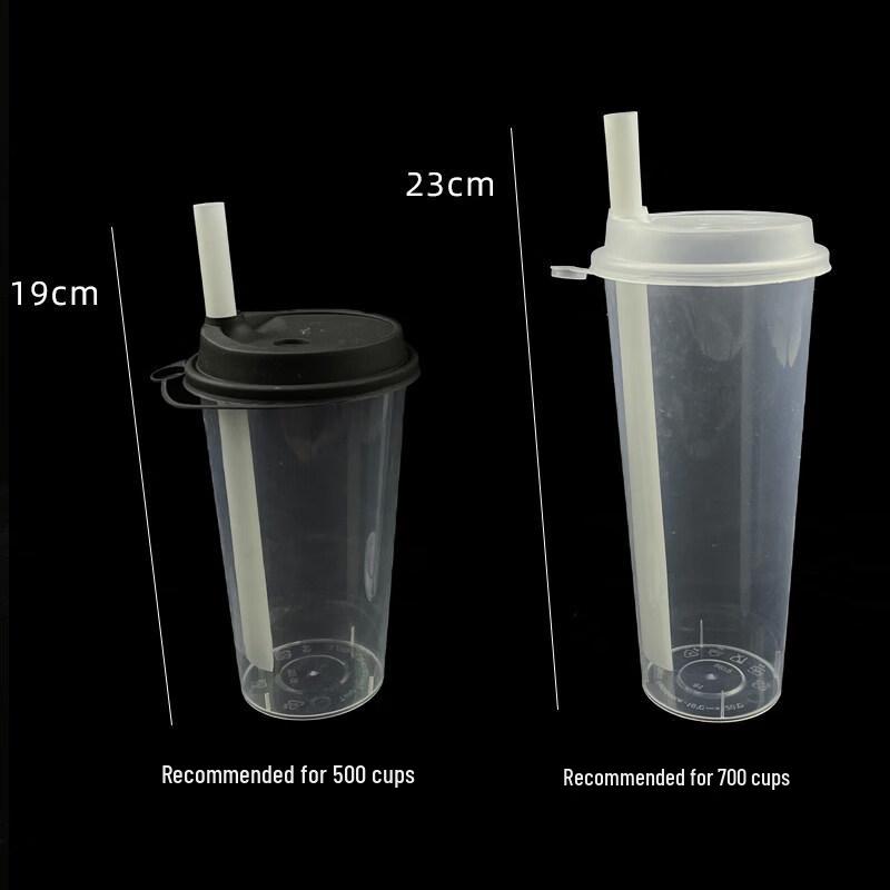 ZISIZ Biodegradable PLA Bubble Tea Straw
