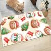 Christmas Cookies Collection Carpet Rug Soft Washable Anti Slip Home Living Room Sofa Mats Personalized Christmas Rug