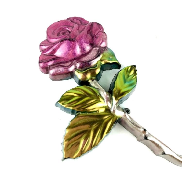 Rose Silicone Resin Mold for Keychain Jewelry Making,DIY Pendant Charms Mold