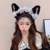 Cute Plush Headband Bowknot Hair AccessoryHeaddress for Fashionable Lady Women and Sweet Style Enthusiasts