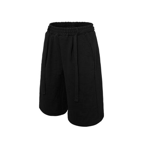 Chilsa 4-Season Belted Bermuda Pants_Black