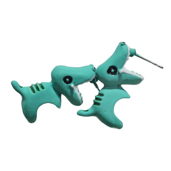 

3D Animal Shape Women Earrings Bite Posture Alloy Cartoon Adorable Stud Earrings Jewelry Accessory