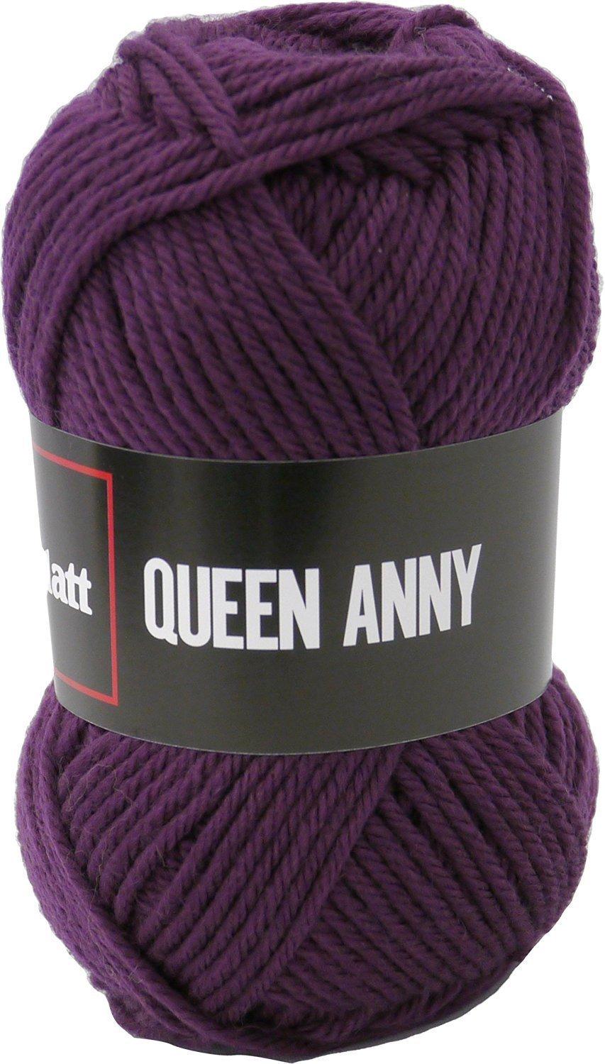

Puppy Queen Annie Medium 10000104 Yarn, Weight, Col. 933, Purple, 50g, Approx. 97m,