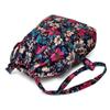 Versatile Floral Printed Drawstring Bag Polyester Waterproof Backpacks Lightweight Large Capacity Portable Shopping Bag Ladies