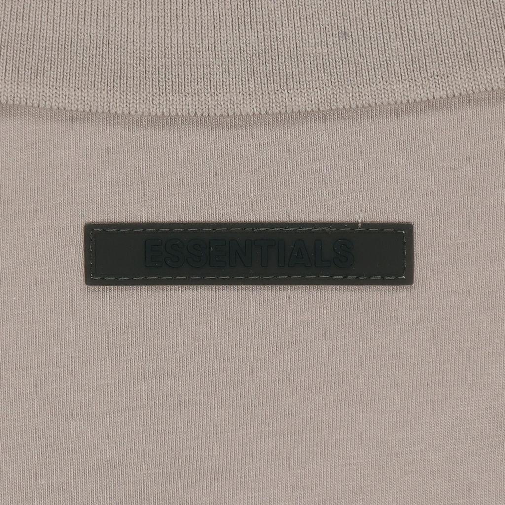 Fear of God Essentials Fall/Winter 2021 Short Sleeve Polo Unisex Tops String Tan FOG-FW21-593