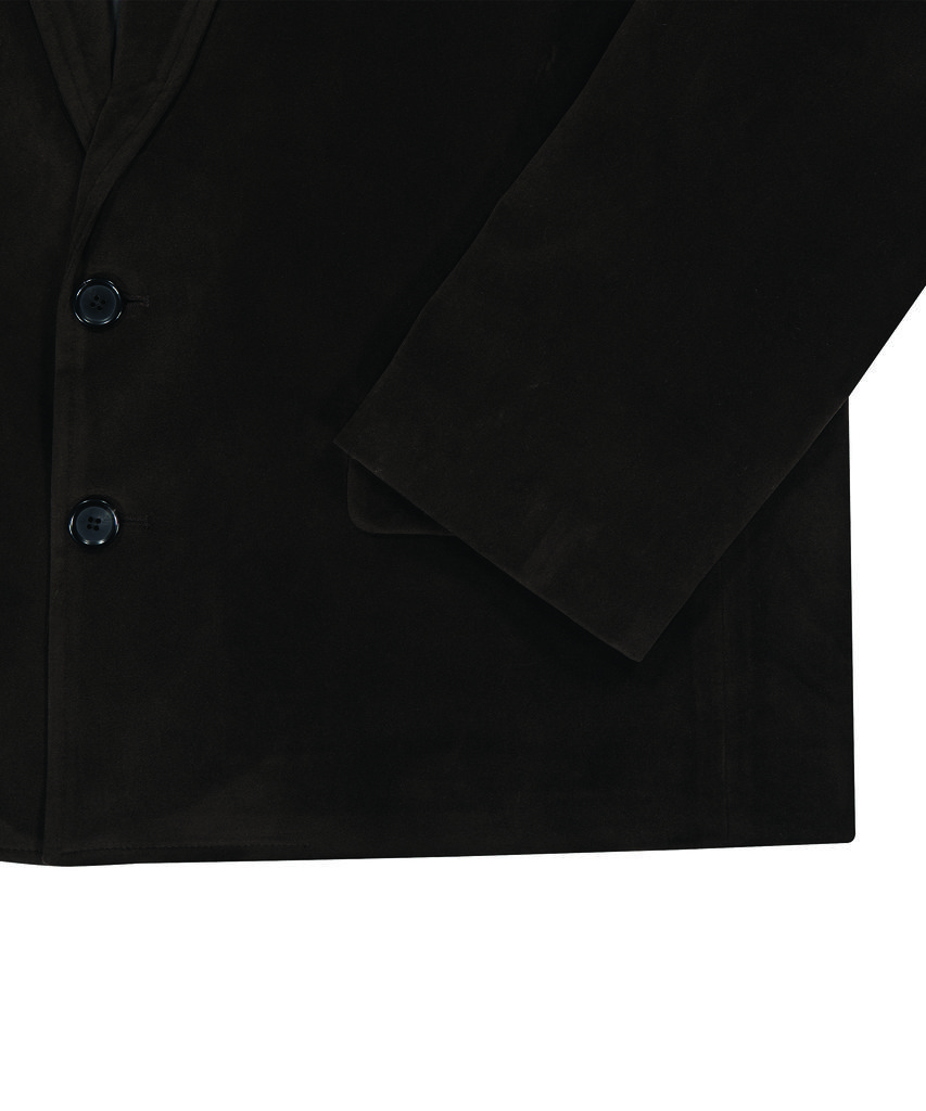 Endoor Suede Crop Jacket (Brown)