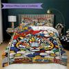 Snow Leopard Animal Pattern Bedding uilt Set uilt Cover Pillowcase Home Decoration Birthday Gift (1 * duvet cover + 2 * pillowcase  without core)111