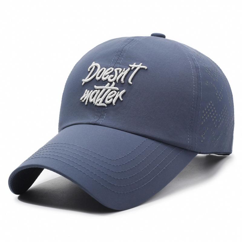 Summer Sunshade Sunscreen Cap Men Women Outdoor Sports Lightweight Quick-Drying Breathable Baseball Cap