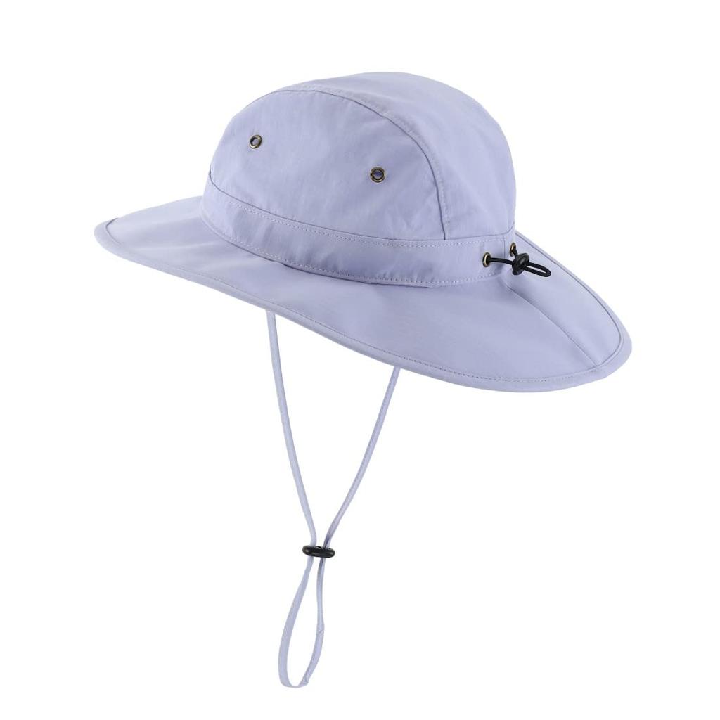 Outdoor Summer UPF Safari Wide UV Fishing Large Purple [Connectyle] Men's 50+ Hat, Brim, Protection, Hat, Size,