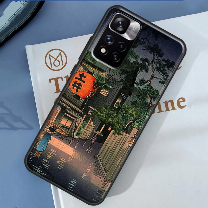 

Японский чехол укиё-э для Xiaomi Redmi 13C 10C 12C 14C Redmi Note 14 13 Pro 12 11 9 10 9S 10S 11S 12S Redmi 13C