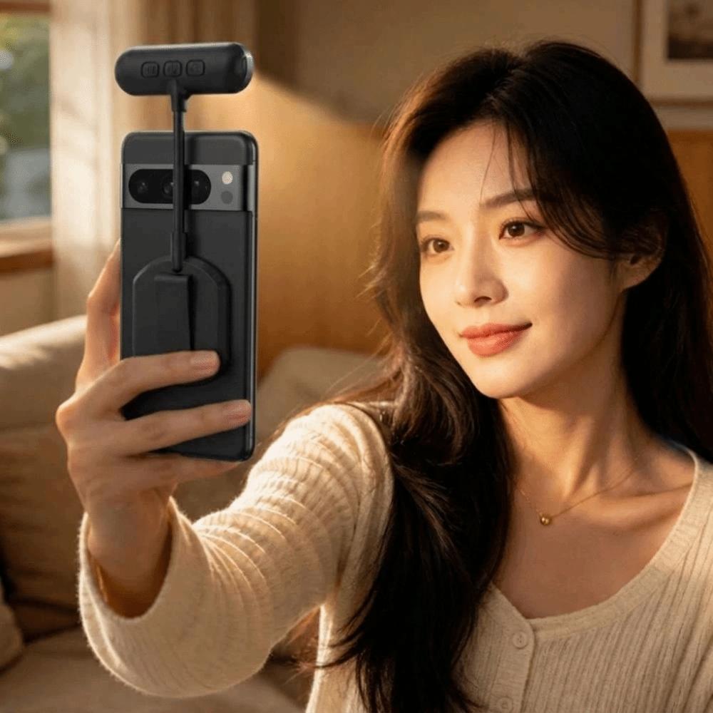 Flexible Gooseneck Clip-on Fill Light Even Lighting Portable Mini Reading Lamp  Video Shooting