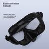WAVE Anti-Fog Diving Mask Low Volume Freediving Mask Scuba Snorkeling Gear for Adults