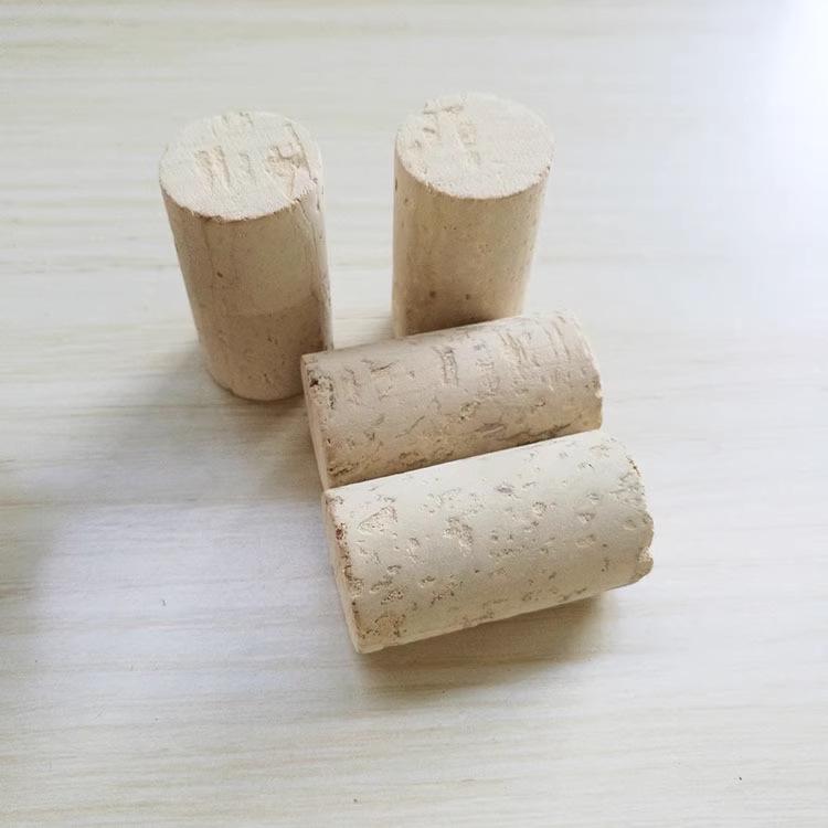 Red Wine Granulated Cork Bottle Stopper | Natural 1+1 Cork