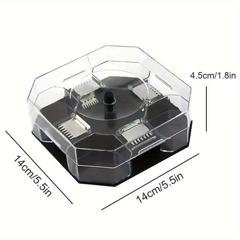

1 шт., Многоразовая ловушка для тараканов: 1 шт. Коробка-ловушка для тараканов для кухни в помещении, нетоксичное средство для уничтожения тараканов, борьба с вредителями