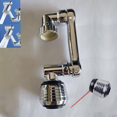 Nuevo grifo extensor de rotación Universal de 1080 °, aireador, filtro de salpicaduras de plástico, grifos de lavabo de cocina, boquilla burbujeadora, brazo robótico