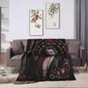 Astarion Baldurs Gate 3  Flannel Blanket  Soft Durable Throw Blanket for Living Room Camping Novelty Bedspread Sofa Bed Cover