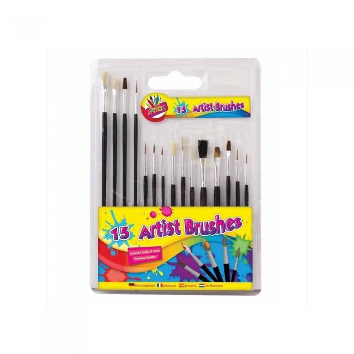 ArtBox Paint Brush Set (Pack of 15)