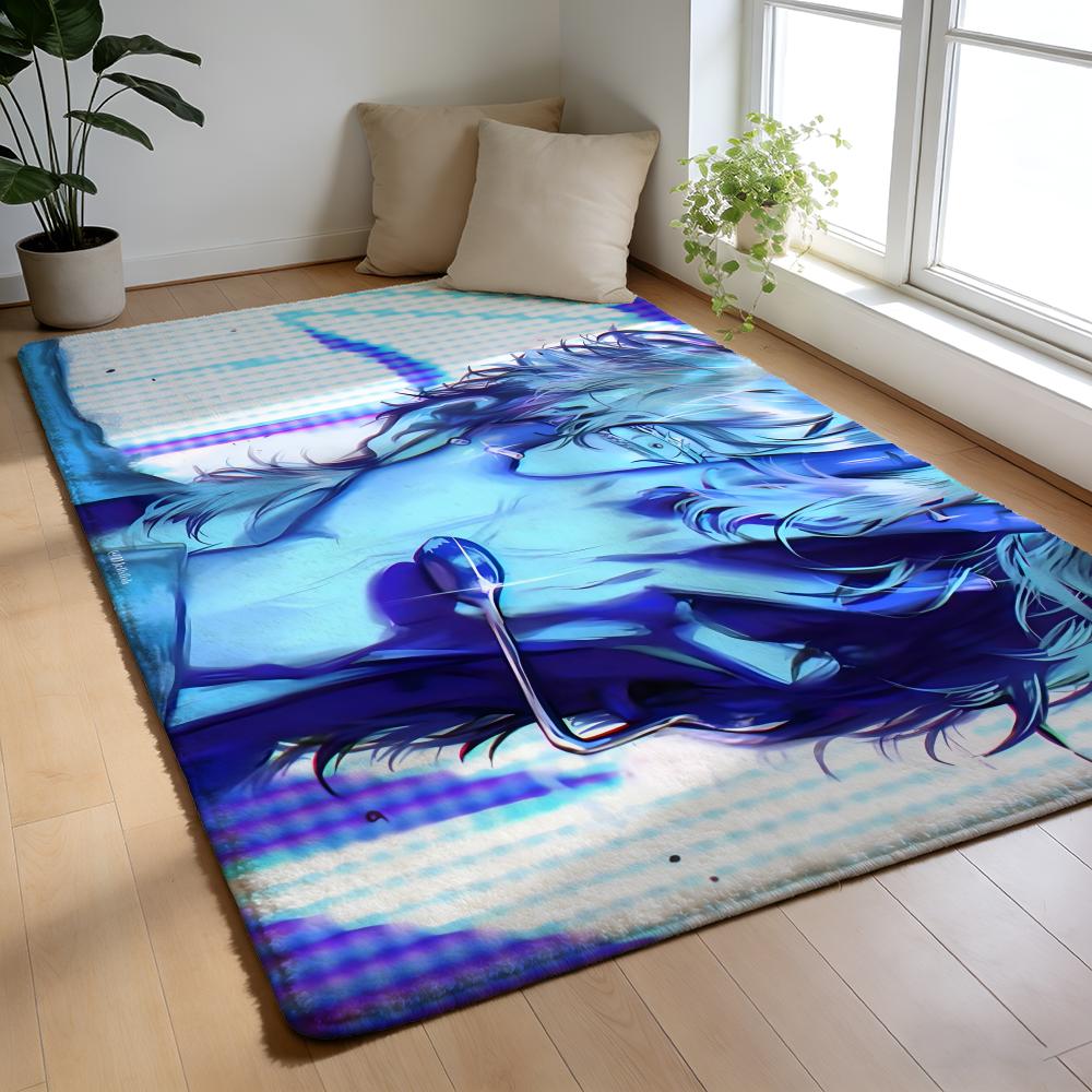 

Alien S-Stage Luka Anime Floor Mat Soft Flannel Floor Mat Non-Slip Absorbent Rug For Home Bedroom Bathroom 40cm x 60cm
