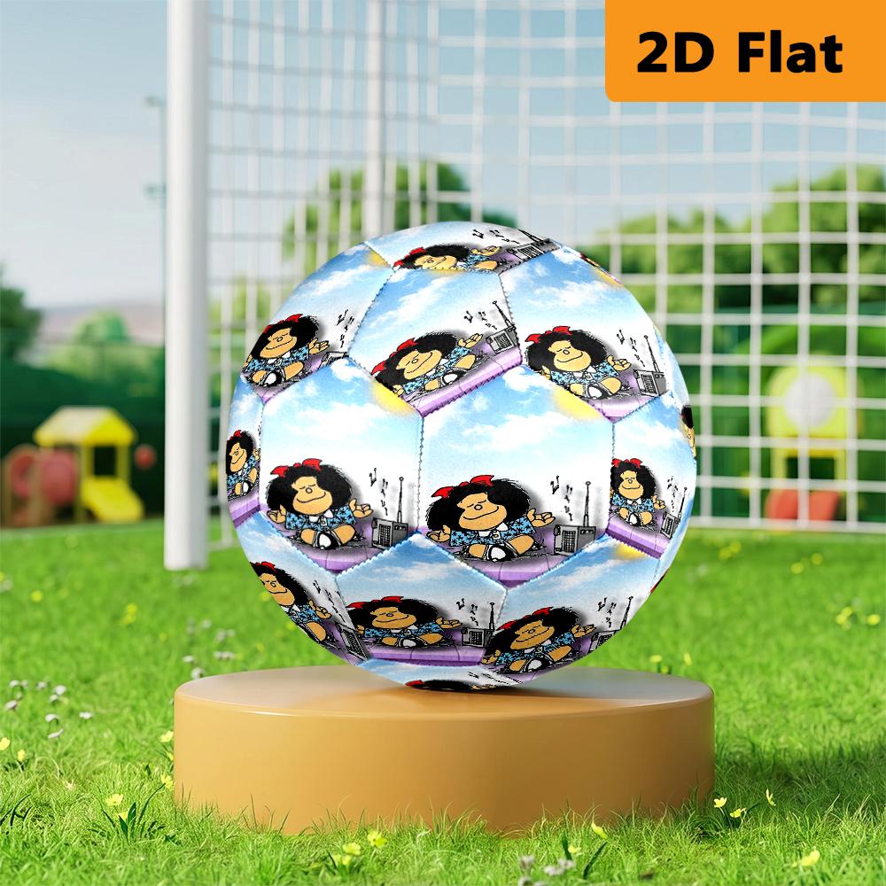 Mafalda'S Daydream Soccer Ball Suitable For Both Training And Competition High Elasticity