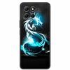 Für Honor 70 Lite Hülle Weiches TPU Silikon Bemalte Katze Schwarze Rückabdeckungen Für Huawei Honor70 Lite RBN-NX1 Hüllen Honor 70Lite 5G Tasche