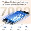 Cubot Note 60 Smartphone - 7.2 Inch 120Hz Display, 7000mAh, 16GB+128GB  Android 15,  48MP Camera, 4G Dual SIM/Face ID/NFC/GPS/Dual Speakers