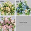 Geometric Iron Art Wedding Flower Ornaments for Event Decoration