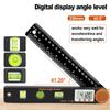 Goniometer Angle Inclinometer Angle Measuring Device 4in1 Measuring Angle Ruler Digital Instrument