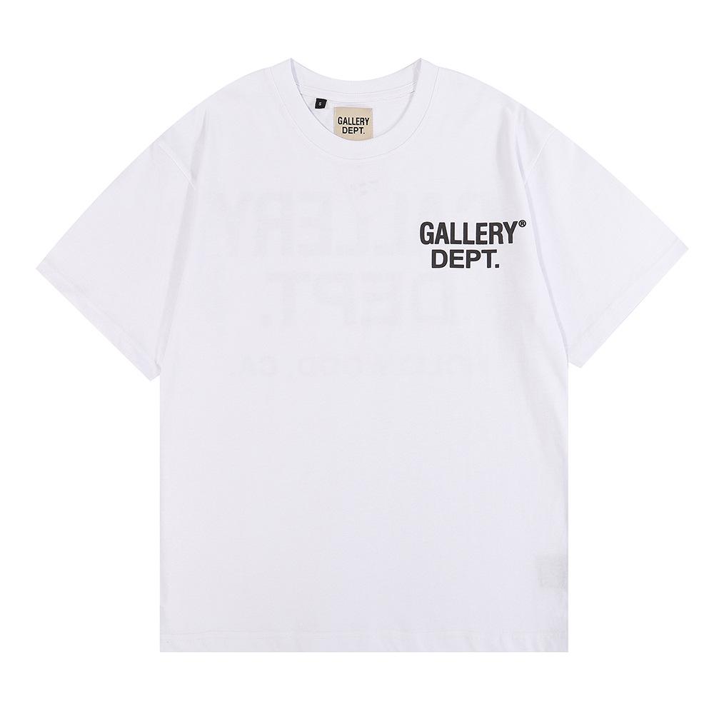 Gallery Dept Unisex High-Quality Double Yarn Cotton Pattern Print T-Shirt